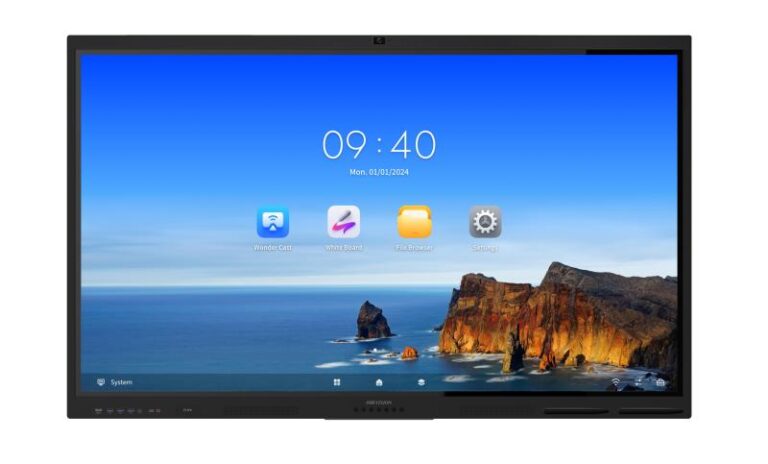 Pantalla Interactiva 4K 75” Hikvision DS-D5B75RB/FL – Value Series - SICOT