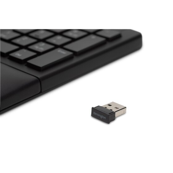 Teclado Inalámbrico Ergonómico Kensington K75401ES Pro Fit® BT USB color Negro - Imagen 2