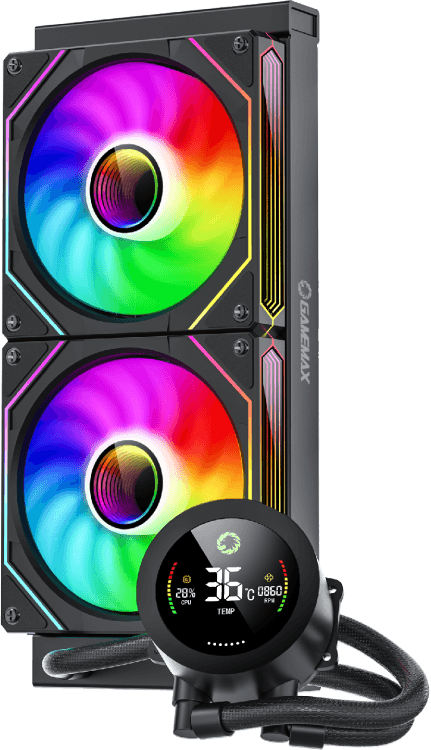 Refrigeración Líquida Gamemax Iceburg 240 Digital ARGB (245W TDP)