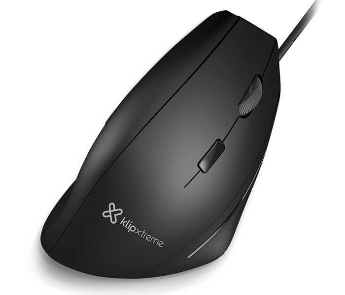 Mouse Ergonómico Vertical Klip Xtreme Krest KMO-505 USB 1600 DPI
