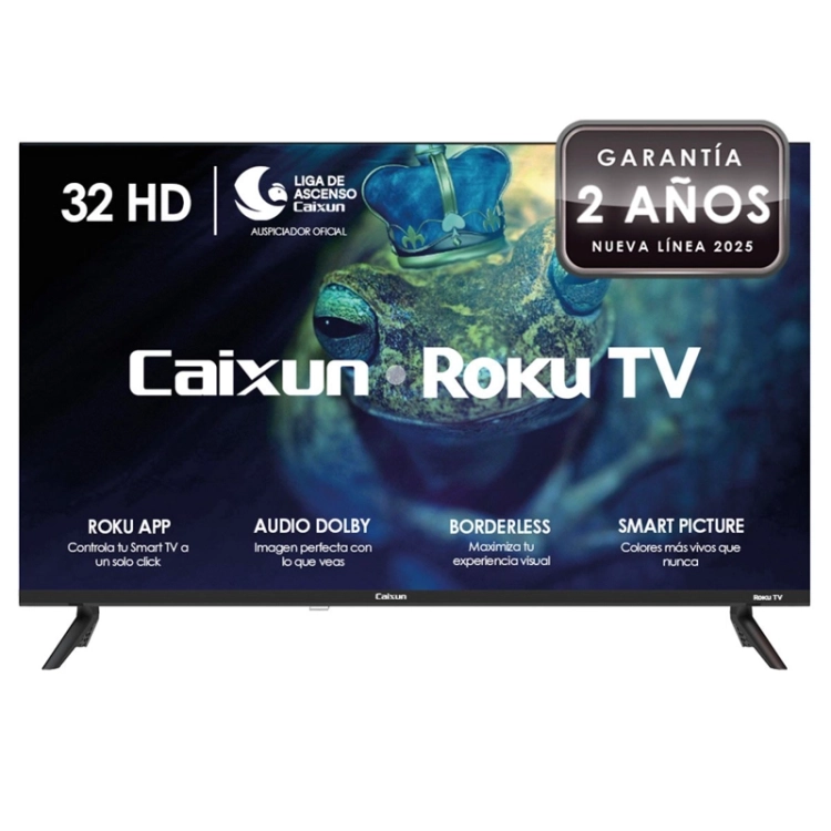Smart TV Caixun 32" HD Roku TV C32V1HR